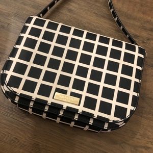 Kate spade Carsen Laurel Way Printed Check Crossbody